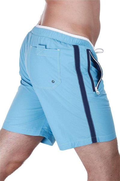 Swim shorts shop with zipper pockets