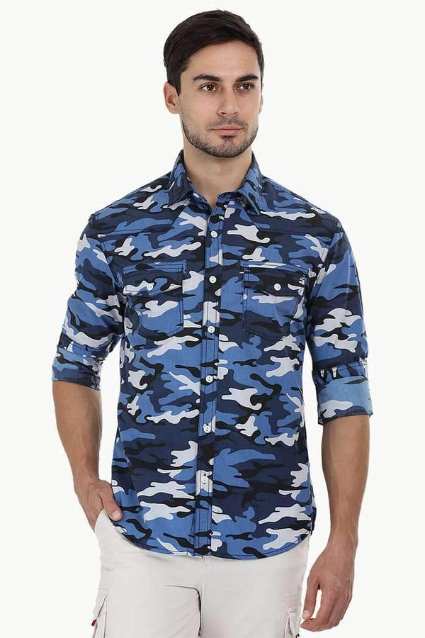 Twin Pocket Camo Shirt