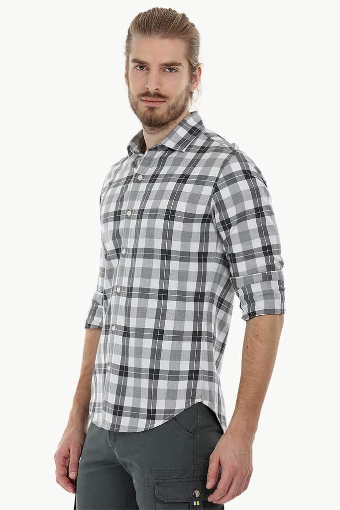 Herringbone Check Shirt