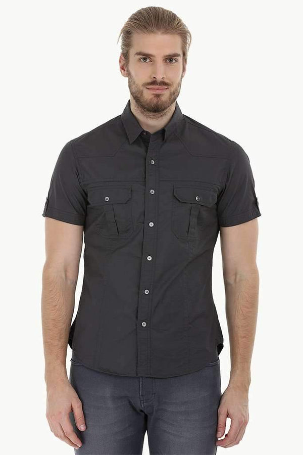 Short Sleeve Twin Pocket Shirt