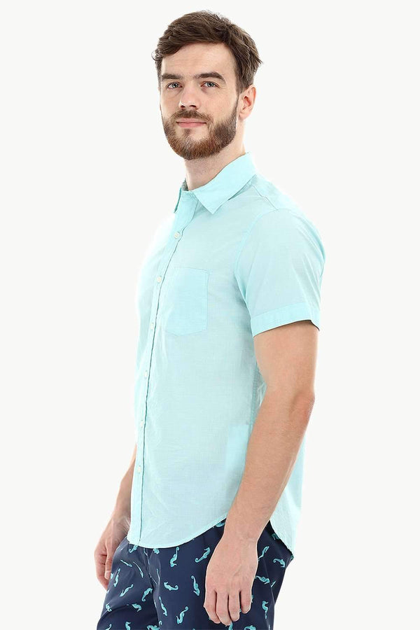 Mint Green Oxford Lightweight Shirt