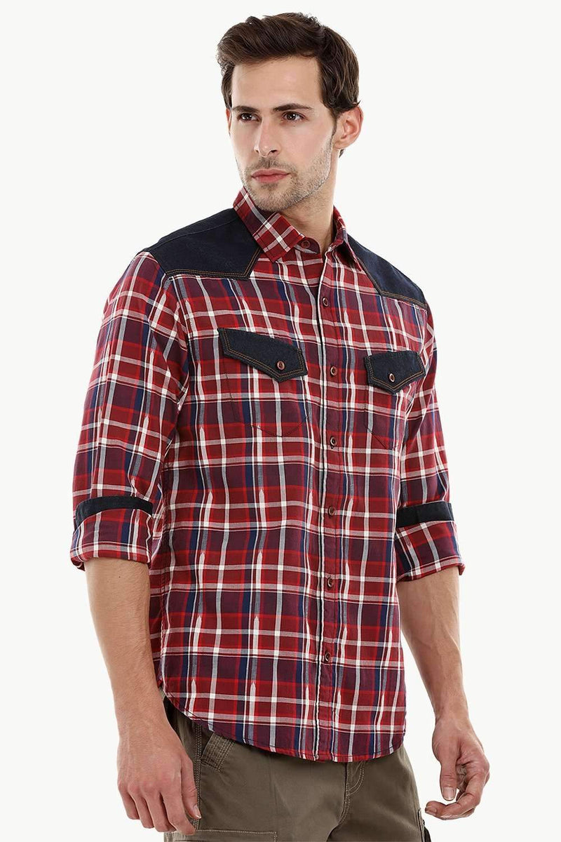 Casual Denim Twin Pocket Summer Shirt