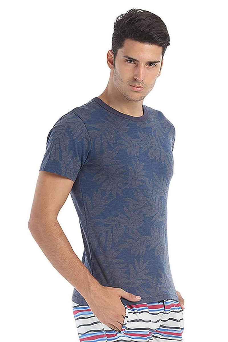 Easy Summer Printed Crew Neck Tee