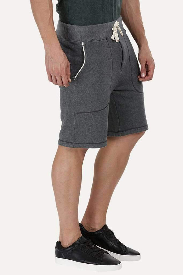 Pull On Knit Sweat Shorts