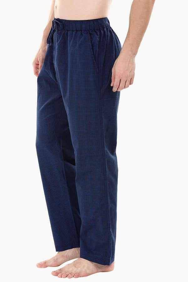 Woven Lightweight Navy Pyjamas