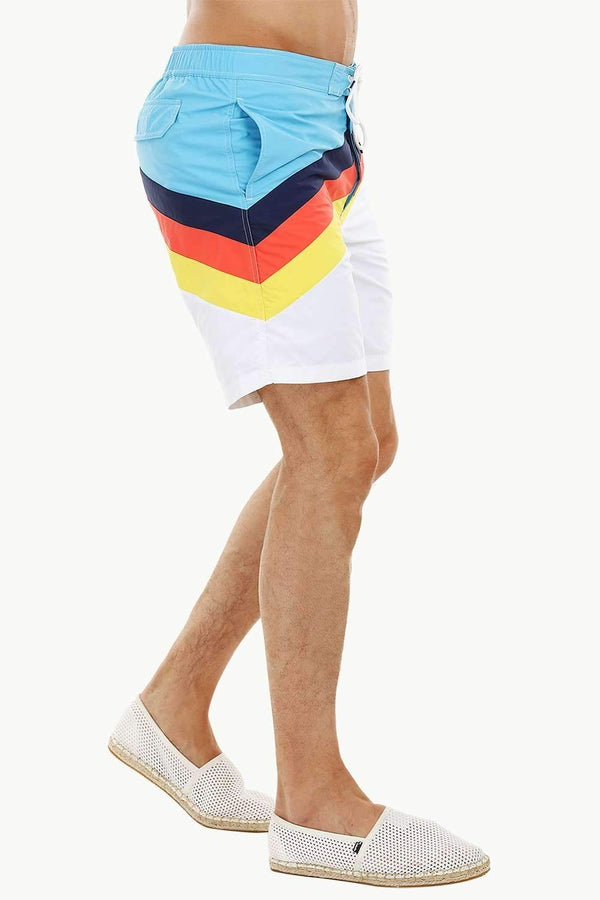 Mens Daytona Multicolour Quickdry Swimshorts