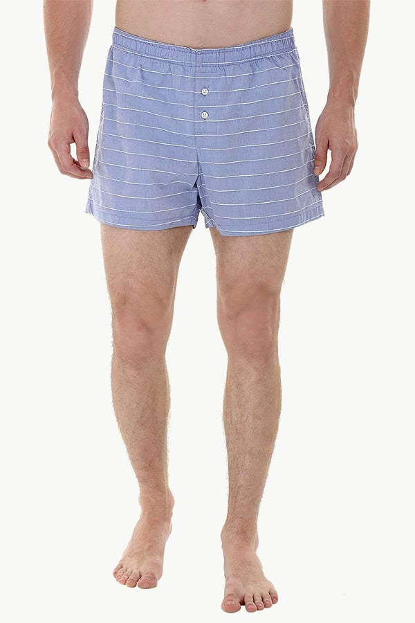 Elastic Band Woven Boxer Shorts