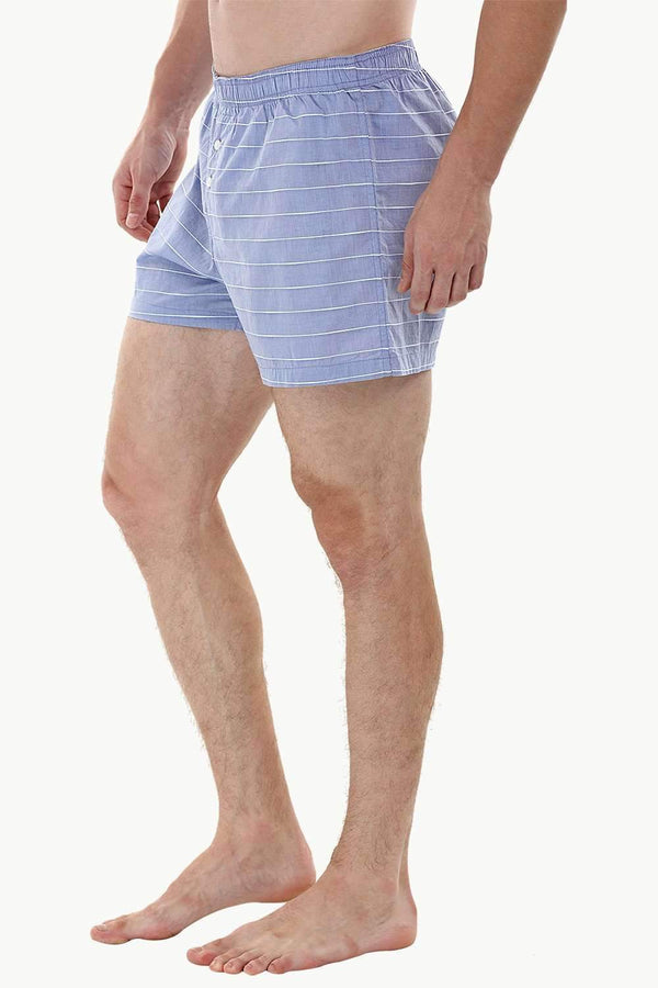 Elastic Band Woven Boxer Shorts