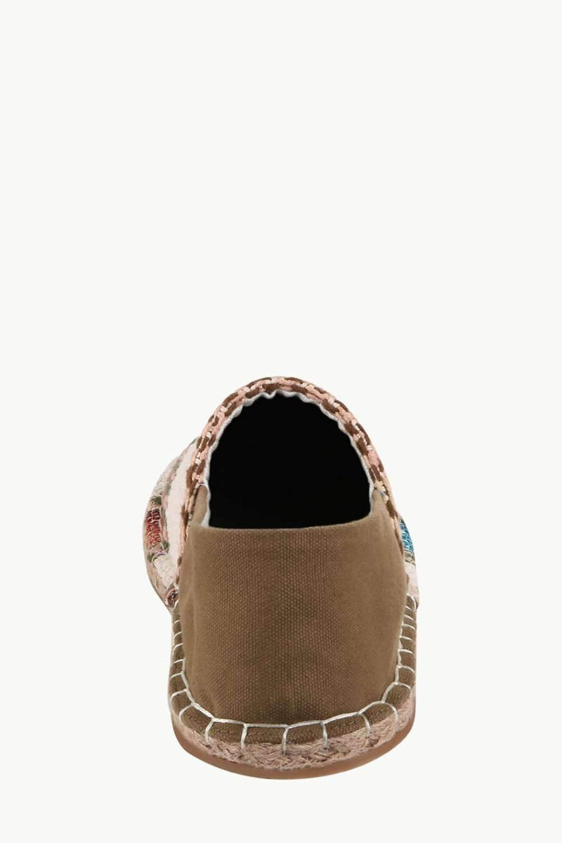 Mens Woven Ethnic Espadrilles