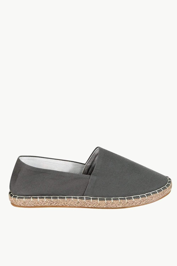 Men's Charcoal Solid Espadrilles