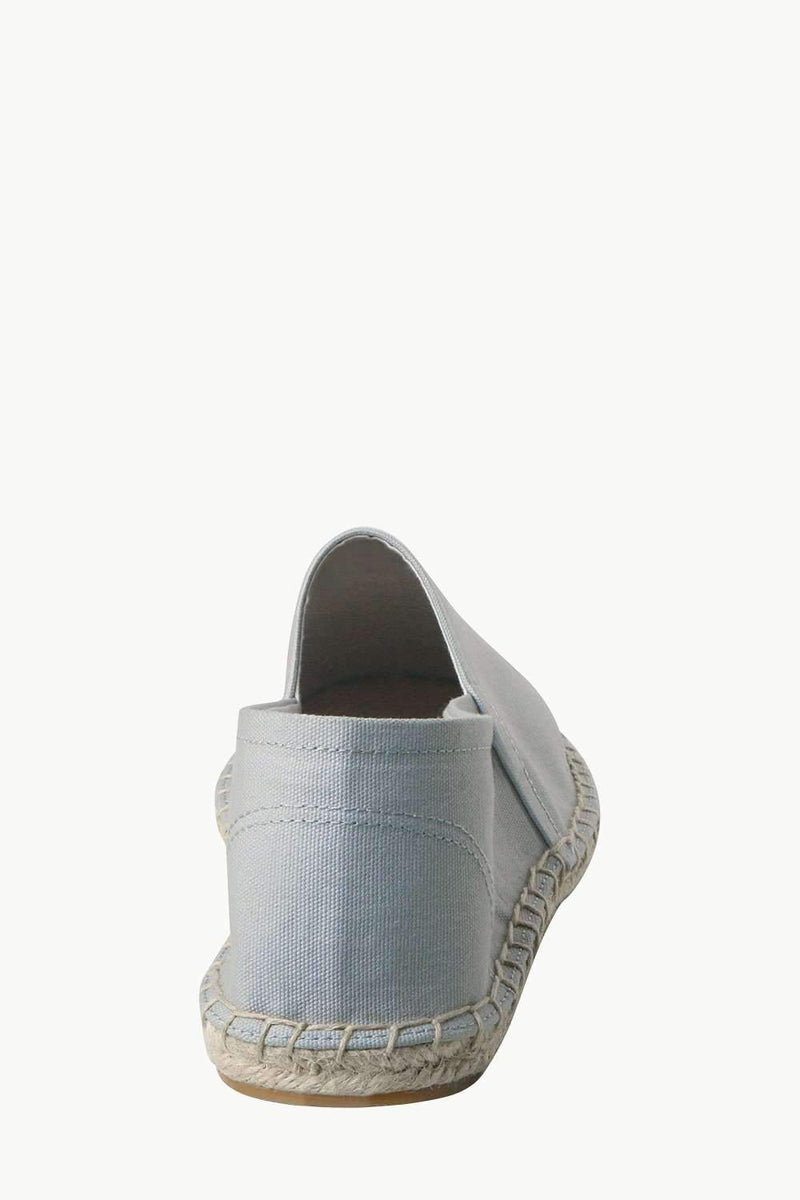 Men's Light Grey Canvas Basque Espadrilles