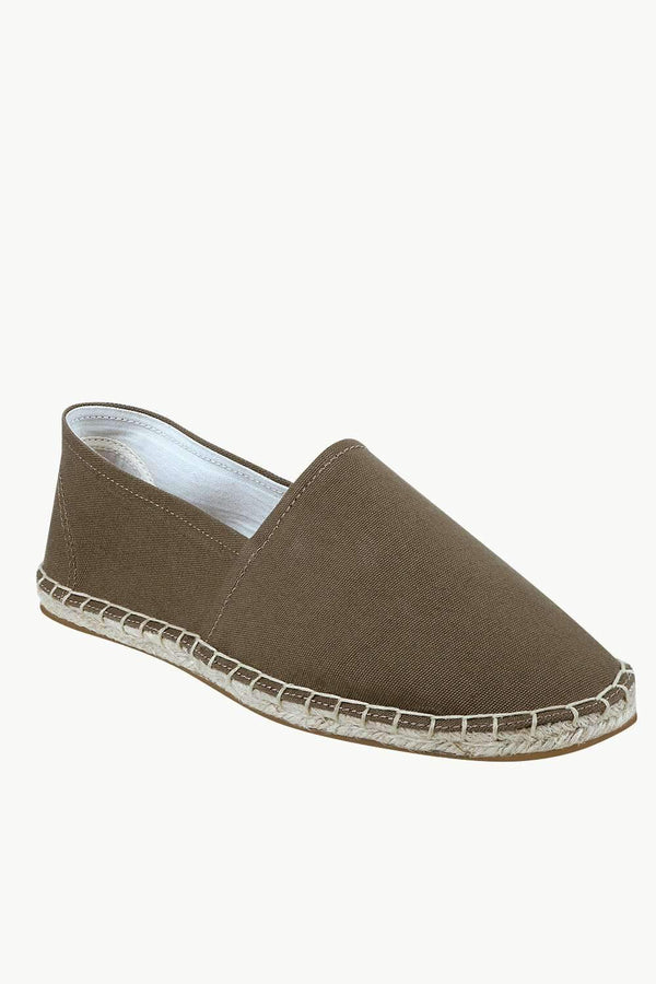 Men's Brown Canvas Basque Espadrilles