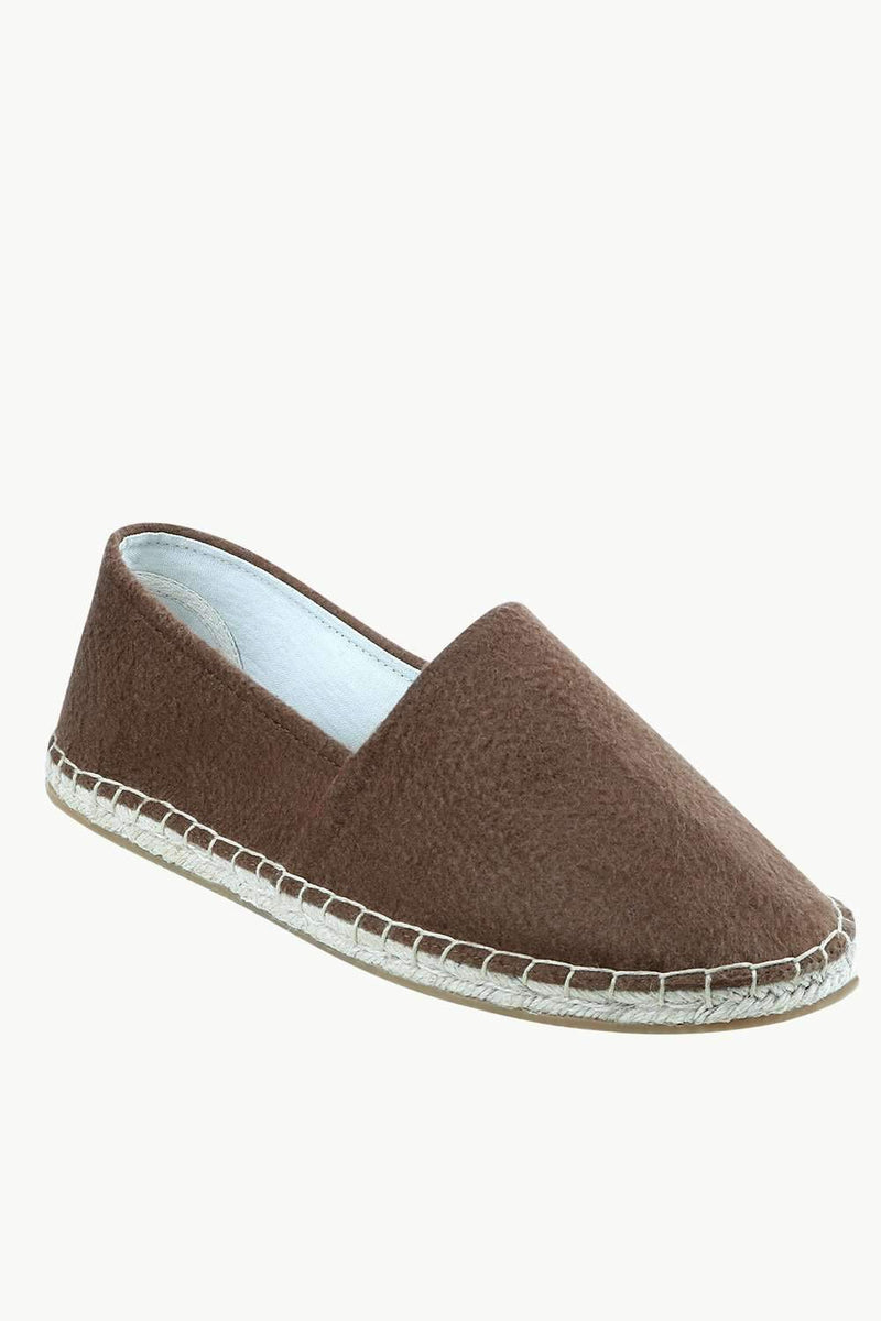 Men's Urban Brown Fur Espadrilles