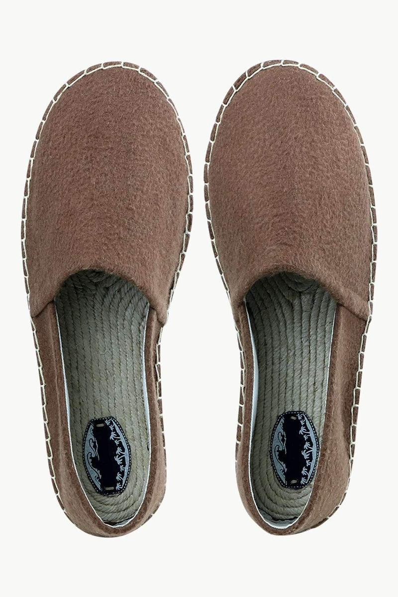 Men's Urban Brown Fur Espadrilles