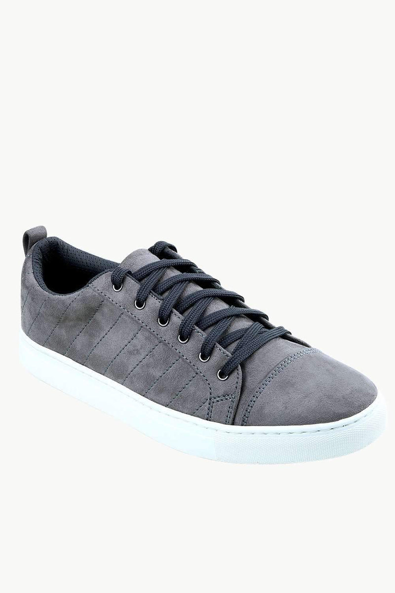 Men's Suede Grey Sneakers