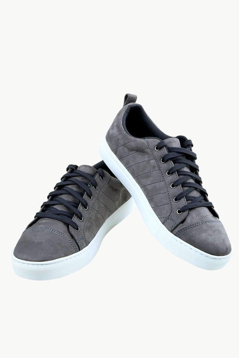 Men's Suede Grey Sneakers