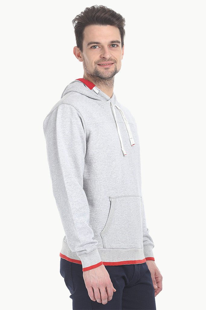 Heather Hoodie With Cire Lining