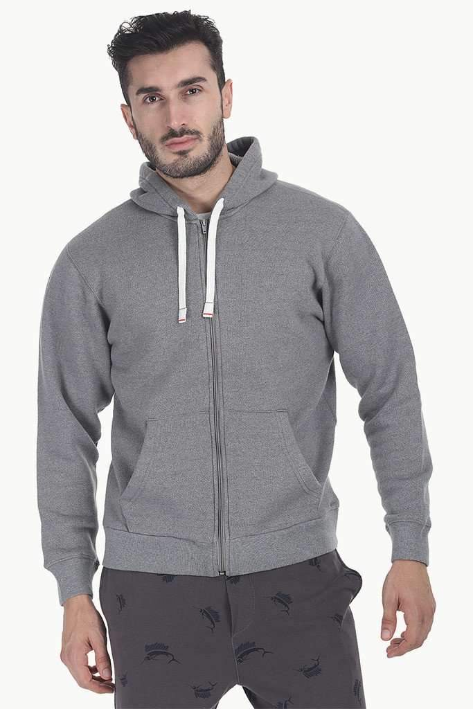 Solid Yarn Dyed Fleece Hoodie