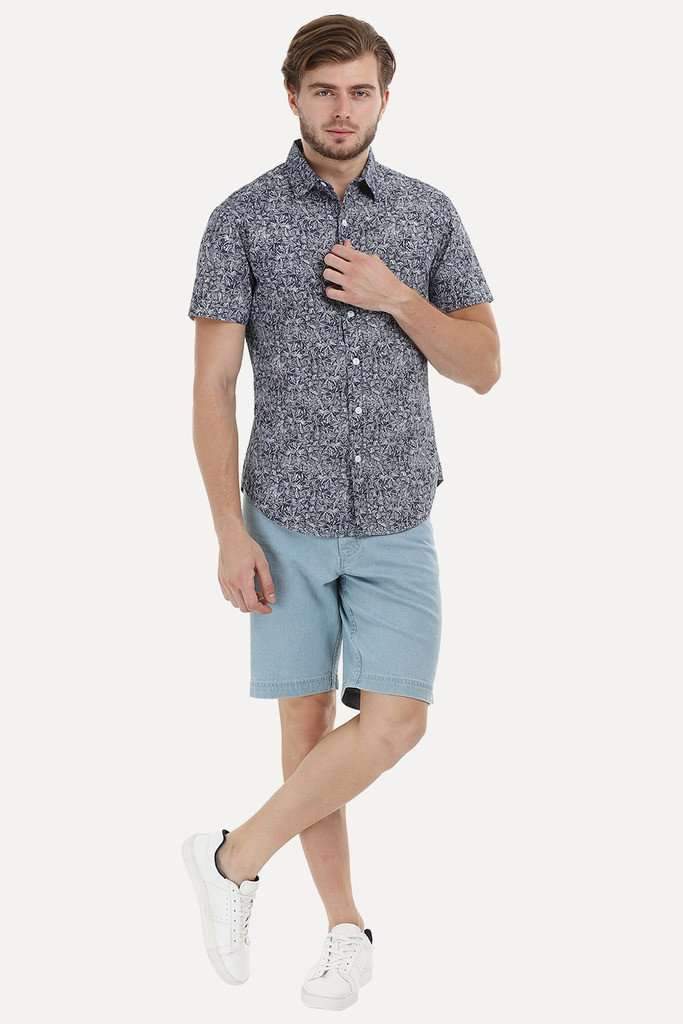 Basket Weave Pattern Shirt