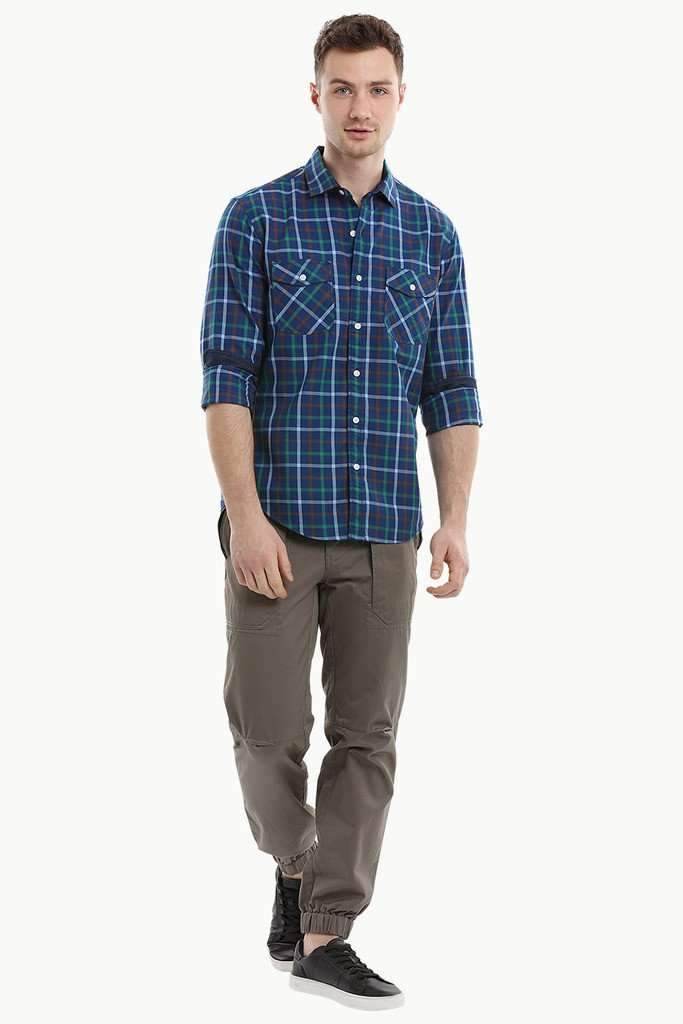 Casual Plaid Check Shirt