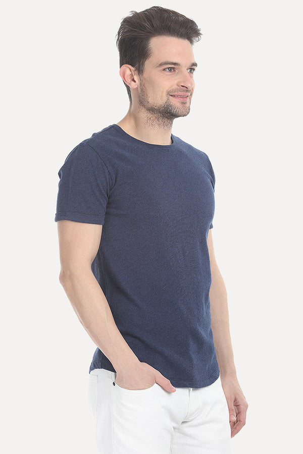 Crew Neck Pure Cotton Basic Tee