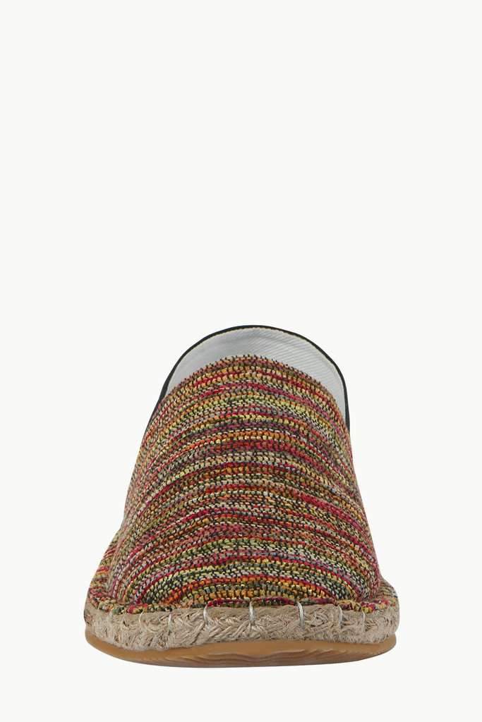 Dobby Red Detail Ikat Espadrilles