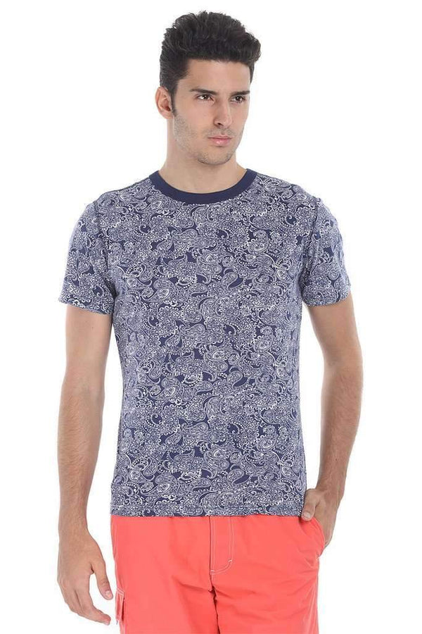 Easy Summer Printed Crew Neck Tee