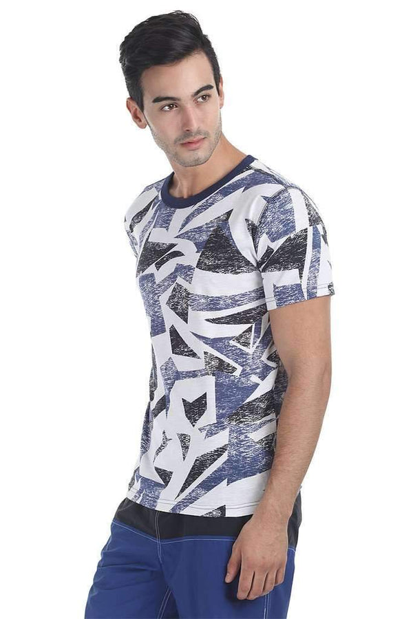 Easy Summer Printed Crew Neck Tee