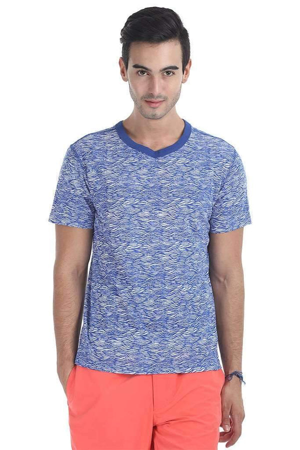 Easy Summer Printed Crew Neck Tee