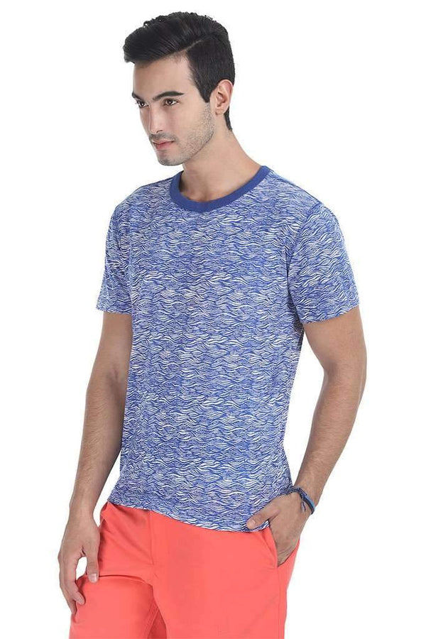 Easy Summer Printed Crew Neck Tee