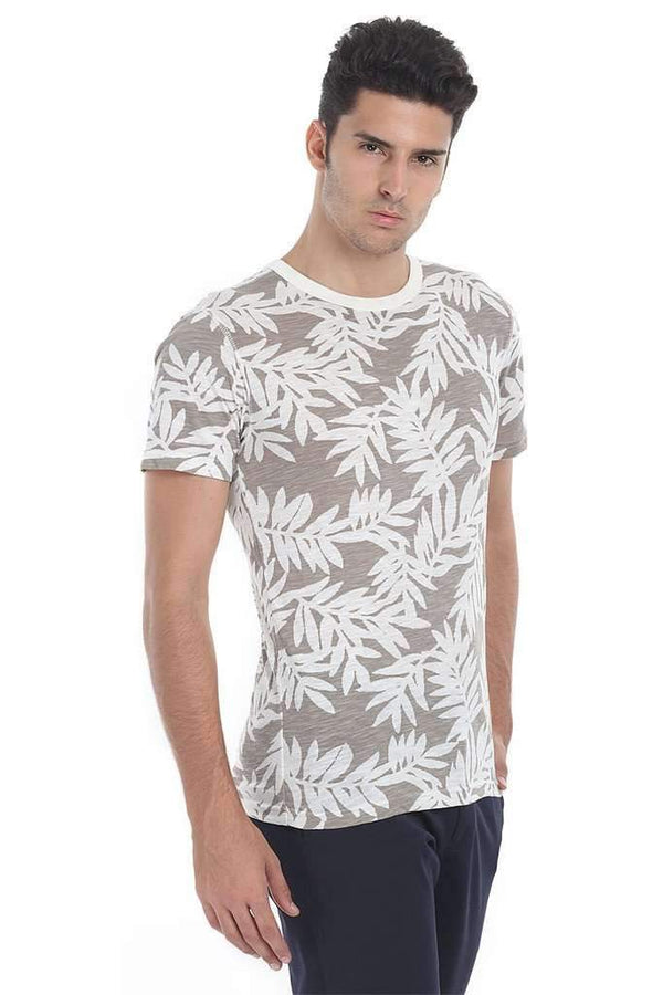 Easy Summer Printed Crew Neck Tee