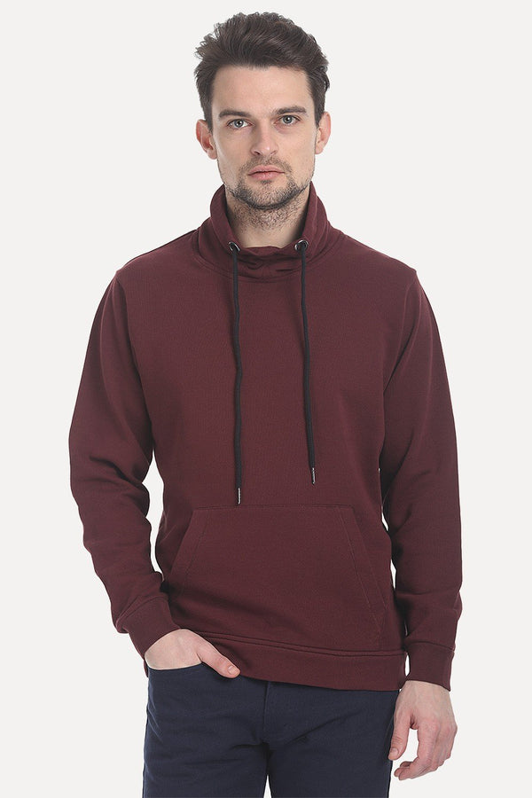 Funnel Neck Sweatshirt