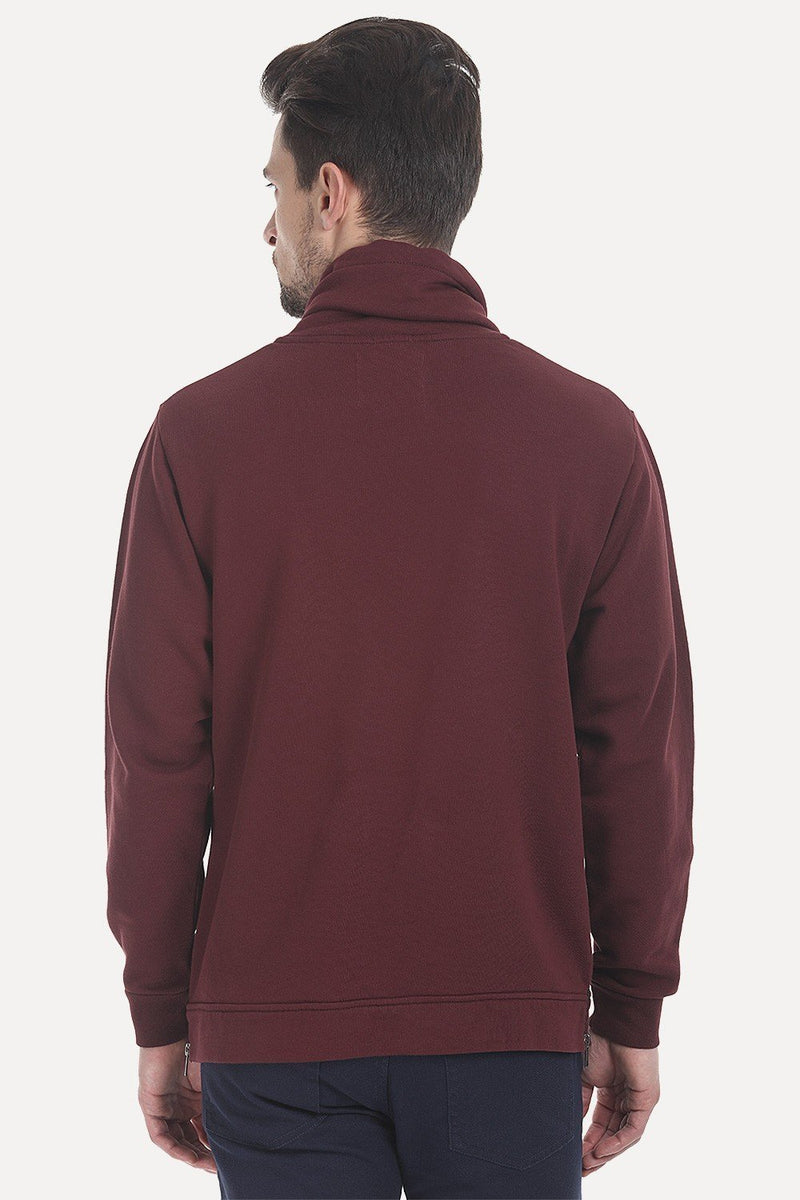 Funnel Neck Sweatshirt