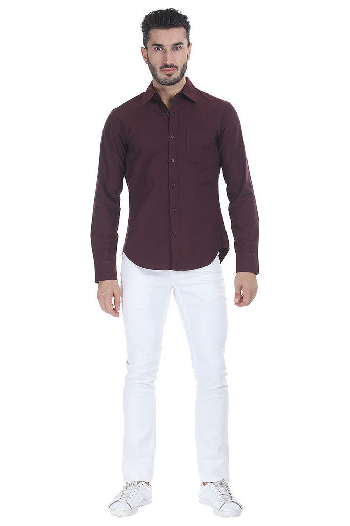 Heavy Cotton Shirt With Softner Wash