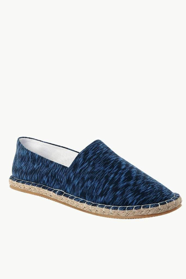 Knit Slub Print Espadrilles