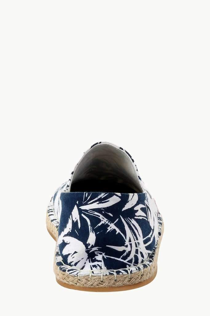 Leaf Print Beach Espadrilles