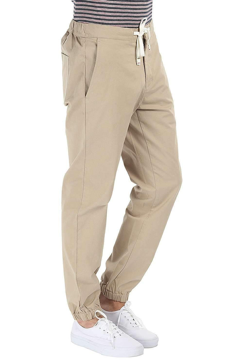 Light weight Peached Twill Cuff Jogger Pant