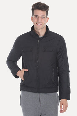 Polyester Padded Sleevless Hooded Cire Jacket