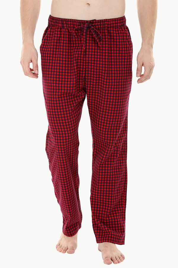 Red Check Lightweight Pyjamas