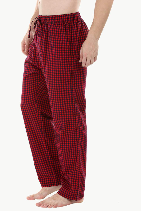 Red Check Lightweight Pyjamas