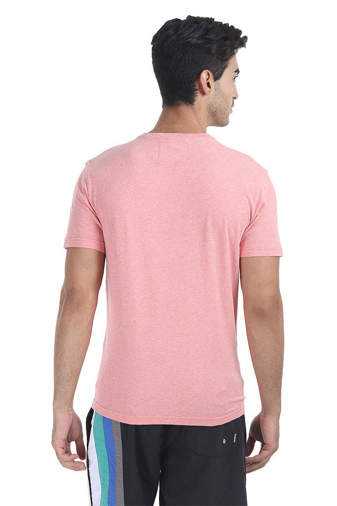 Short Sleeve Soft Heather V Neck Tee