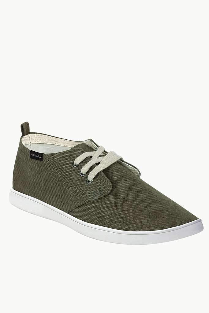 Solid Lace Up Plimsolls