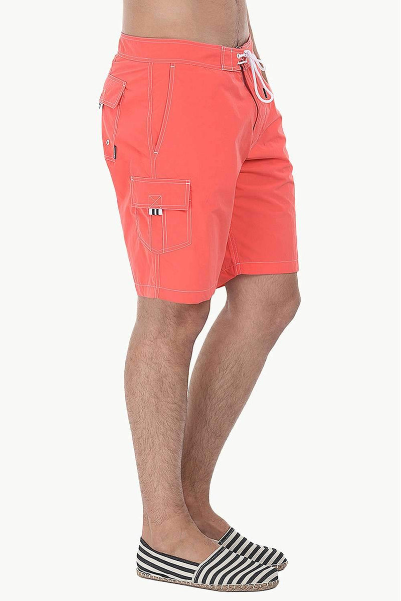 Nylon Solid 9'' Swim Shorts