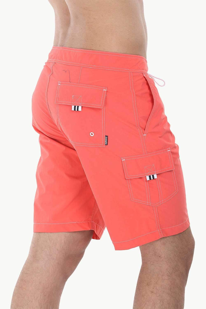 Nylon Solid 9'' Swim Shorts