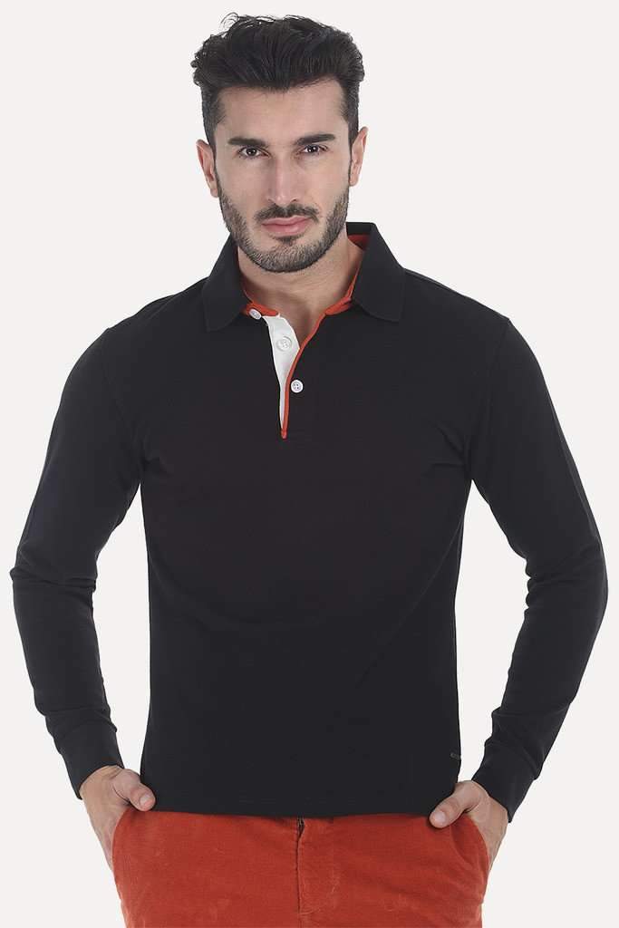 Solid Short Sleeve Cotton Pique Polo