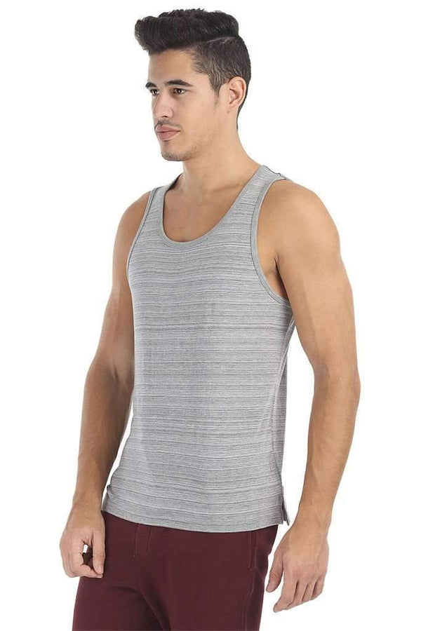 Spaced Dyed Engineered Striped Tank