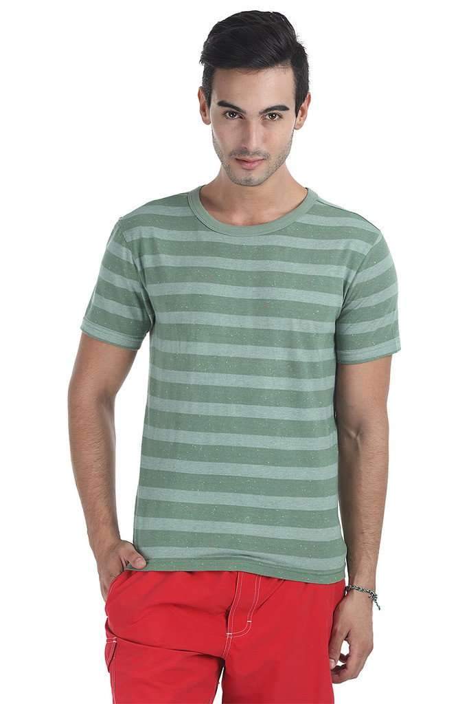 Speckled Stripe Yarn Dyed Tee