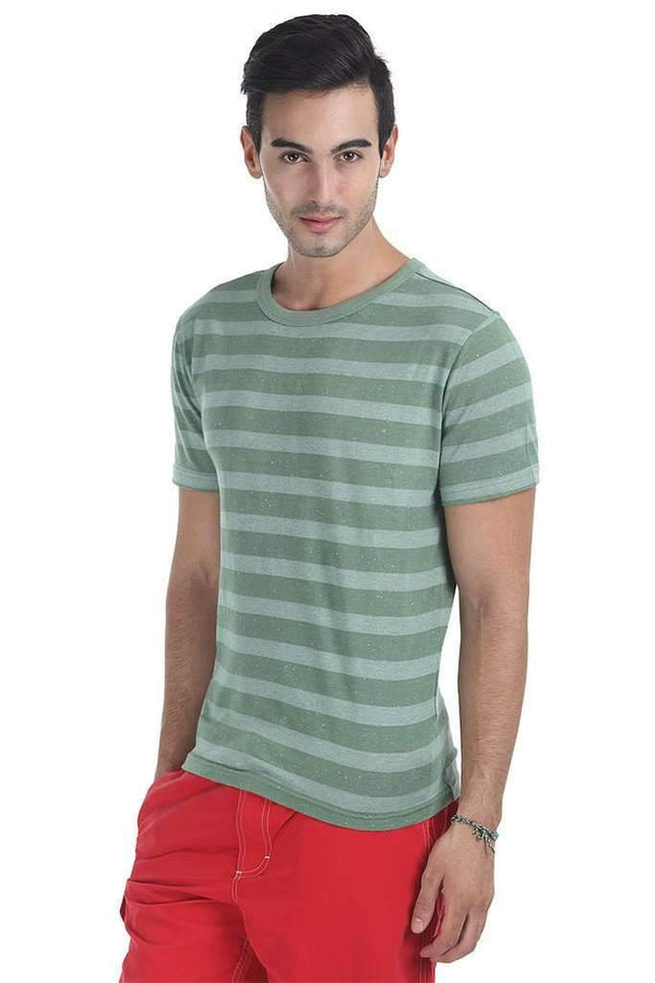 Speckled Stripe Yarn Dyed Tee