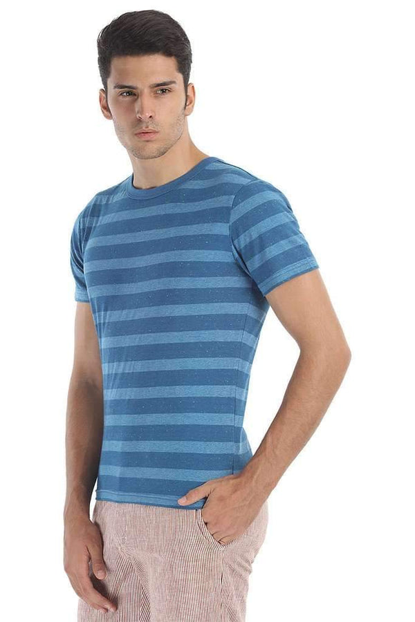 Speckled Stripe Yarn Dyed Tee