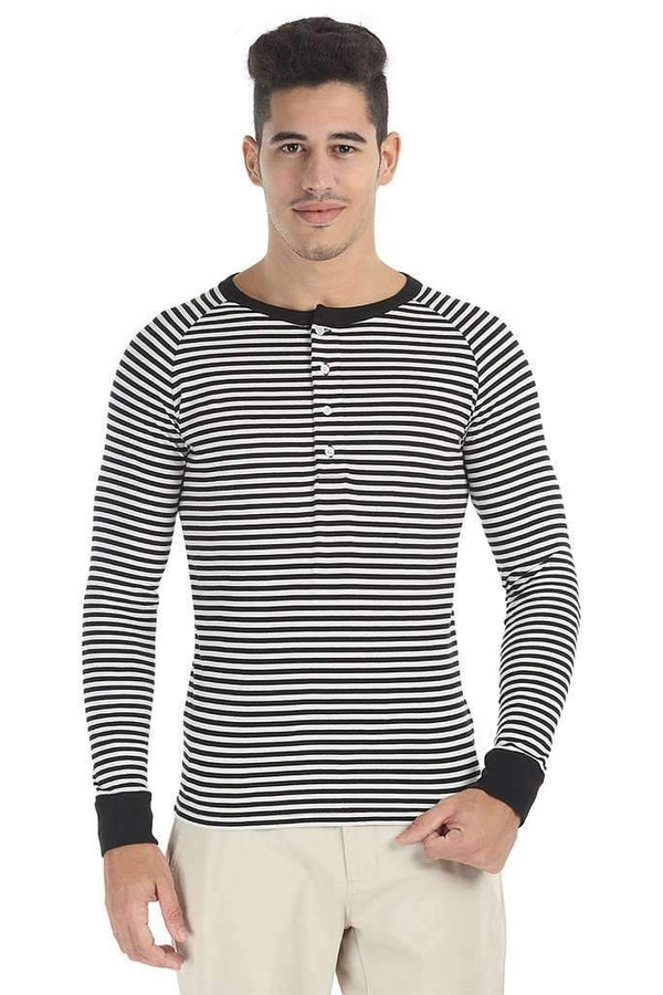 Super Soft Cotton Knit Full Sleeve Henley